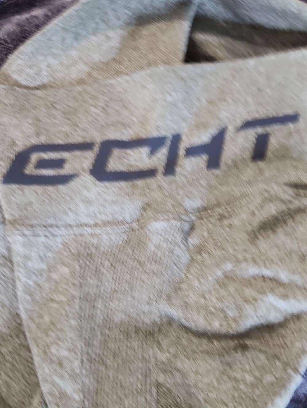 ECHT Olive Green Arise Scrunch Shorts - Picture 3 of 4